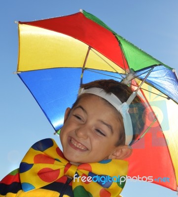 Happy Child Stock Photo