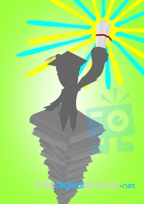 Happy Graduate Stock Image