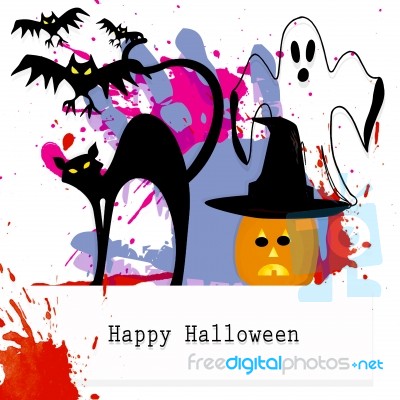 Happy Halloween Stock Image