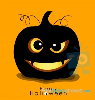 Happy Halloween Design Background Stock Image