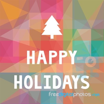 Happy Holidays1 Stock Image