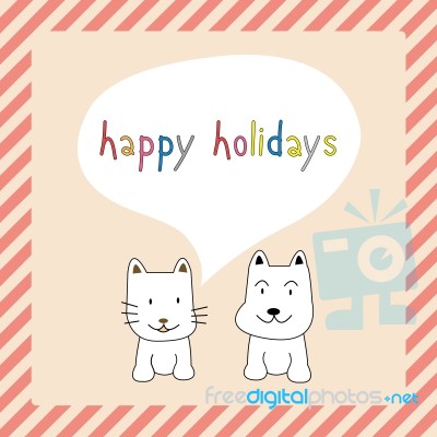 Happy Holidays25 Stock Image