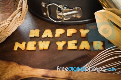 Happy New Year Stock Photo