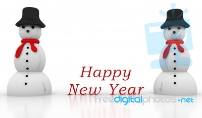 Happy New Year 2011 Stock Image