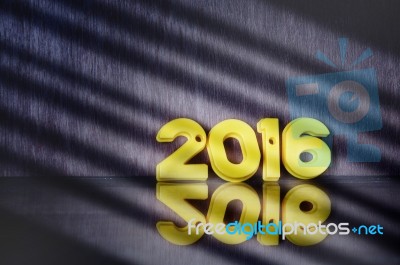 Happy New Year 2016 Stock Photo