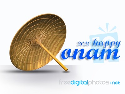 Happy Onam Stock Image