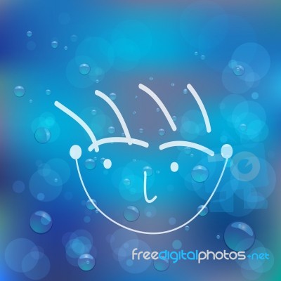 Happy Smiling Face Stock Image