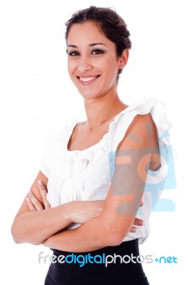 Happy Woman Stock Photo