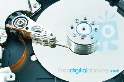 Hard Disk Drive Stock Photo