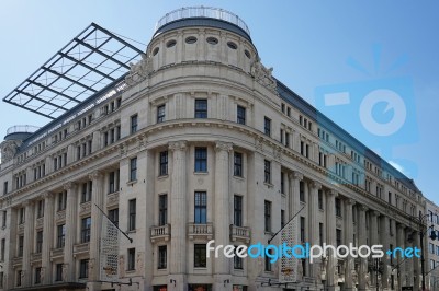 Hard Rock Cafe Building In Budapest Stock Photo