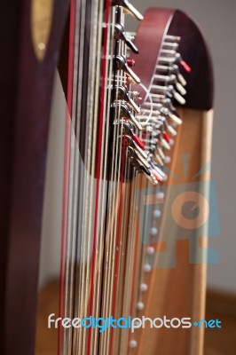 Harp Stock Photo