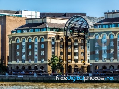 Hays Wharf Stock Photo