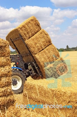 Haystack Stock Photo