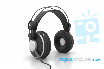 Headphones Stock Image