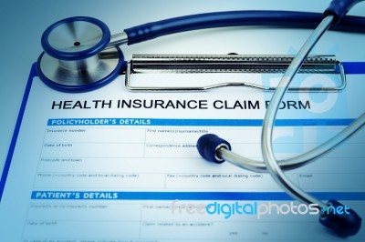 Health Insurance Concept Stock Photo