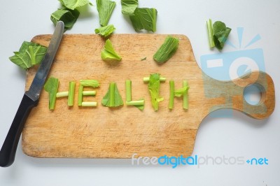 Health Word Stock Photo