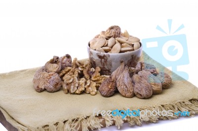 Healthy Dry Fruits Stock Photo