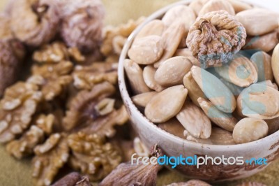 Healthy Dry Fruits Stock Photo