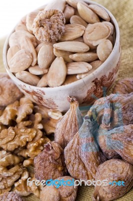 Healthy Dry Fruits Stock Photo