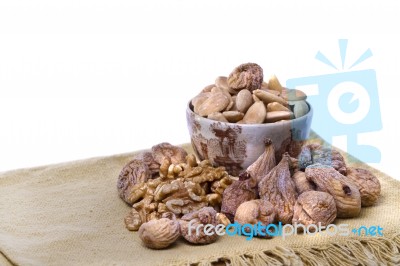 Healthy Dry Fruits Stock Photo