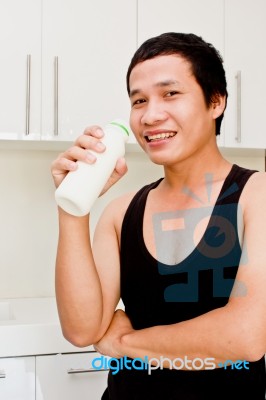 Healthy Man Stock Photo