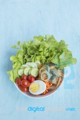 Healthy Salad Stock Photo