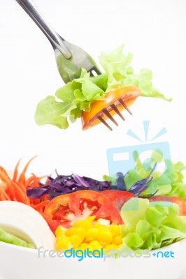 Healthy Salad Stock Photo