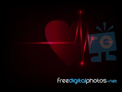 Heart And Love Stock Image