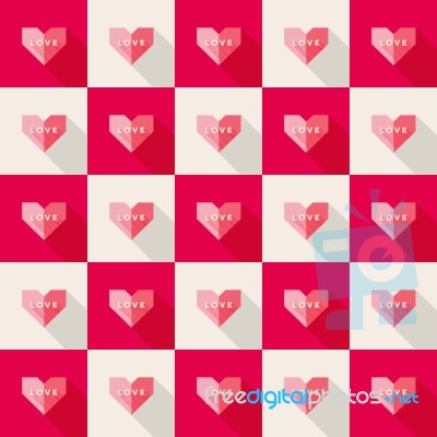 Heart Background Stock Image