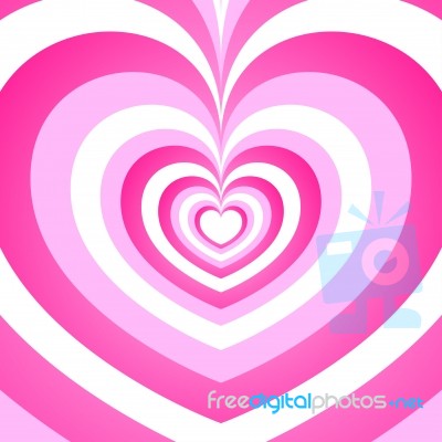 Heart Background Lovely Stock Image