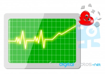 Heart Beat Stock Image