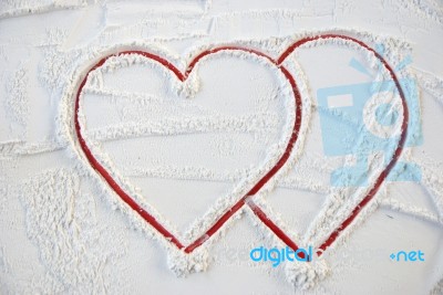 Heart In Valentine Stock Photo