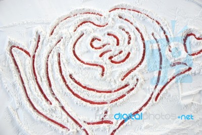 Heart In Valentine Stock Photo