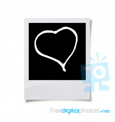 Heart Photo Isolated Stock Photo