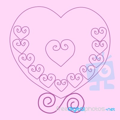 Heart Shape Stock Image