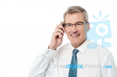 Hello, How Are You Partner ? Stock Photo