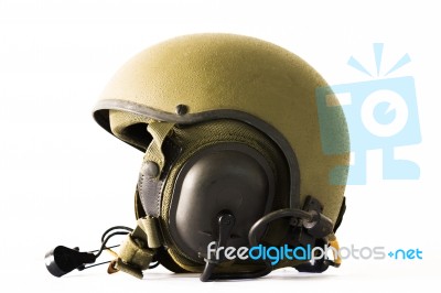 Helmet Of Soldier Stock Photo