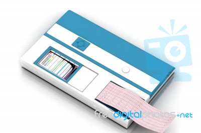 Hematology Analyzer Stock Image