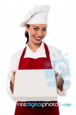 Here Is Your Order Sir Stock Photo