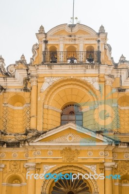 Hermano Pedro Hospital, Antigua Guatemala  In Antigua, Guatemala… Stock Photo