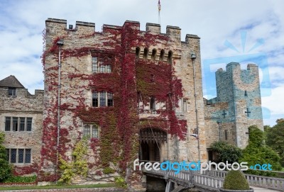 Hever, Kent/uk - September 18 : Hever Castle In Hever Kent On Se… Stock Photo