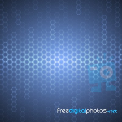 Hexagon Pattern Background Stock Image