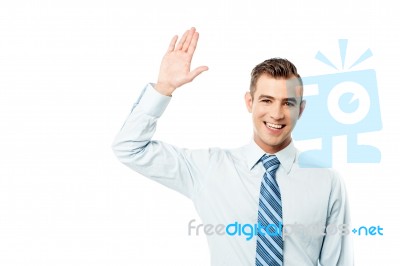 Hi Mate, How Are You ? Stock Photo