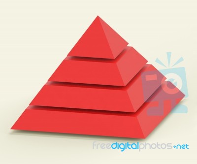 Hierarchy Pyramid Stock Image