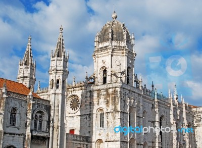 Hieronymites Monastery Stock Photo