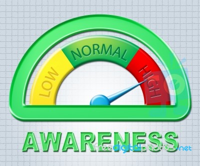 High Awareness Means Excessive Self Consciousness Stock Image