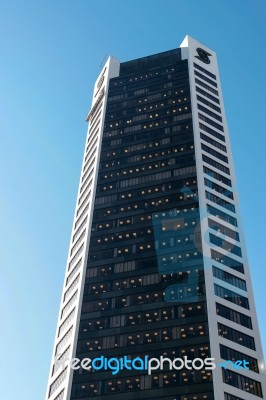 High Rise Office Block In Vancouver Stock Photo