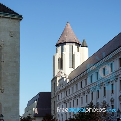 Hilton Hotel Budapest Stock Photo