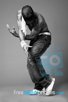 Hip Hop Dancer Stock Photo