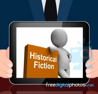 Historical Fiction Book And Character Displays Books From Histor… Stock Image